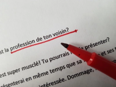 French proofreading done by native French speaker