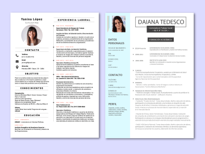 An eye catching resume to impress your new employer