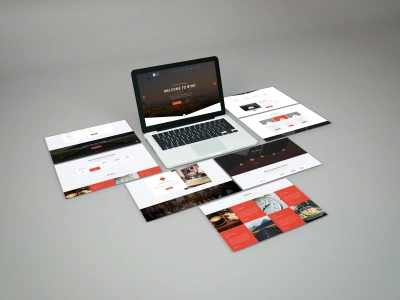 A Pixel perfect html file converted from PSD/XD/AI file with Bootstrap