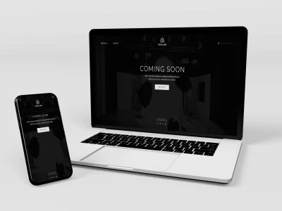 A Professional Coming Soon landing page for your Business