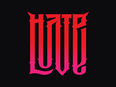 A professional text or typography dj hand drawn logo