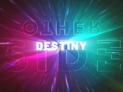 A digital album cover art