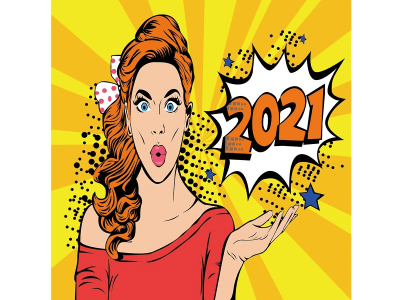 Unique pop art illustration for your business
