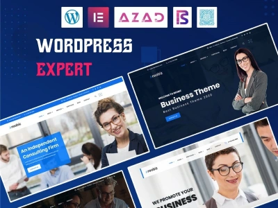 A responsive WordPress website with unique design | Upwork