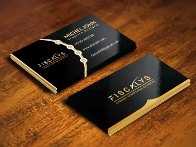 Professional business card design