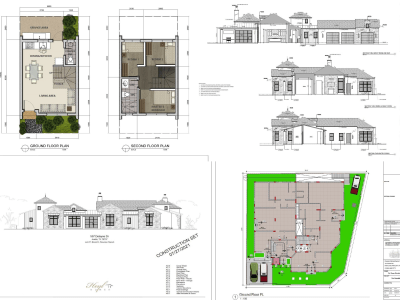 Full set Auto CAD design and drafting for your building