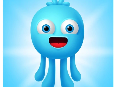 A cute vector characters and monster characters designs