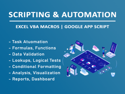 Scripting & Automation with Excel VBA Macro and Google Sheets App ...