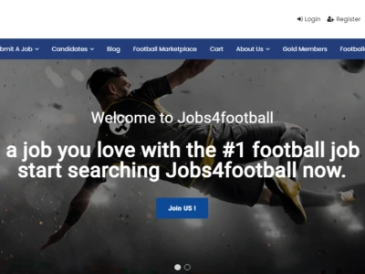 A amazing website designed using WordPress