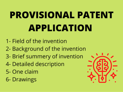 Draft and file provisional patent application