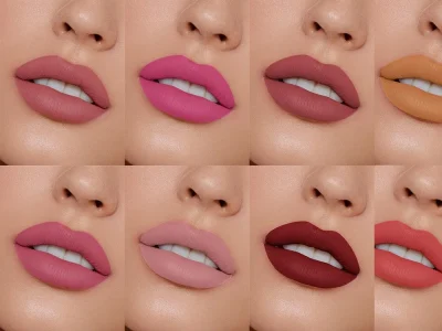 Artificial Makeup colors correction and facial adjustments