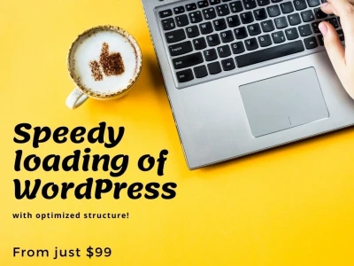 Speedy loading Wordpress site with optimized structure!