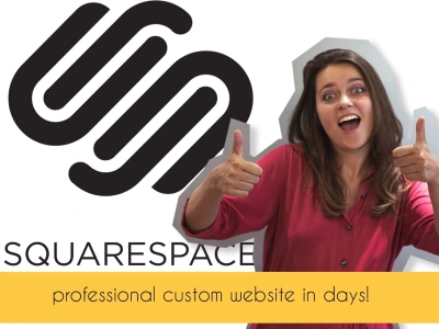 A beautiful custom & responsive SquareSpace website!