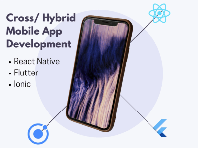 Your desired Mobile App with React Native/ Flutter/ Ionic.