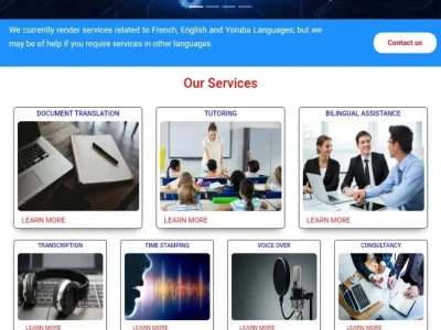 A full responsive website