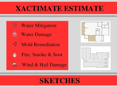 Xactimate specialist for insurance claims estimation