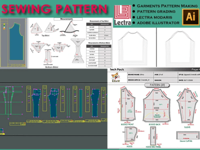 Cloth's Sewing Pattern and Grading