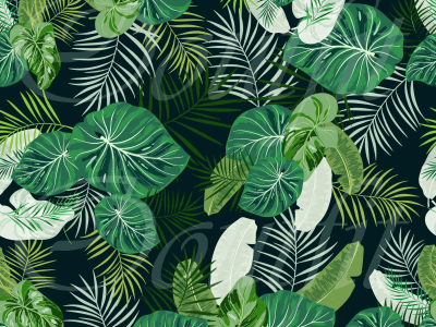 Unique and beautiful seamless pattern