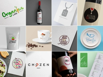 Customized LOGO designed for FOOD or DRINKS company