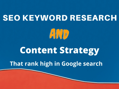 SEO keyword research(topics) and Content SEO Strategy for your website.