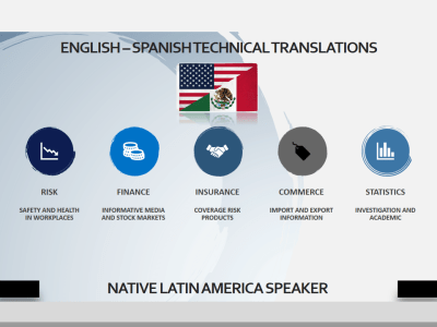 Outstanding English-Spanish writing translations on time.