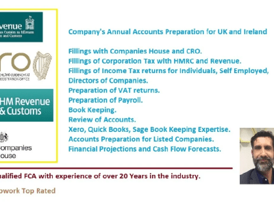 UK & Ireland Accounts, Corporation Tax and Self Assessment