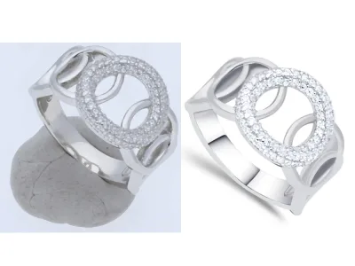 Jewelry Photo retouching/enhancement ( High-End )