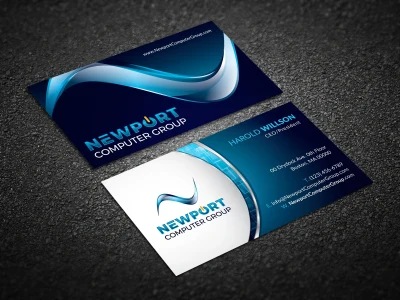Modern business card design, letterhead design, and stationery design