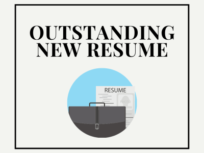 An outstanding new resume