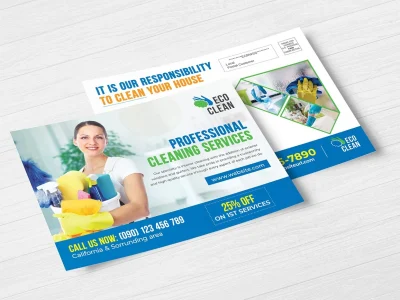 An awesome postcard or eddm postcard design for your business