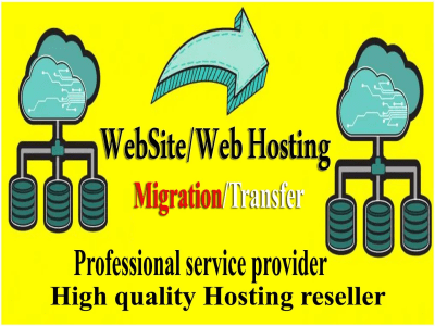 A professional web hosting migrating service included hosting packages