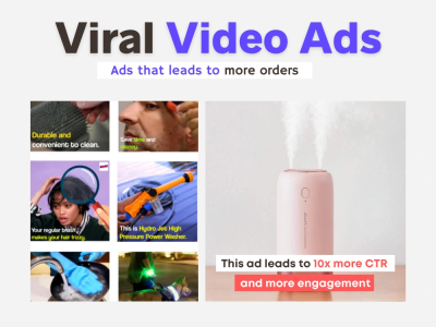 A viral drop shipping shopify Video Ad for facebook and Instagram
