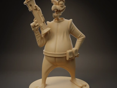 Appealing characters designed for 3D Printing