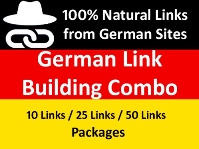 German SEO Link Building Combo Package