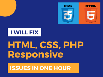 HTML, CSS, Responsive Bug Fixing | Upwork
