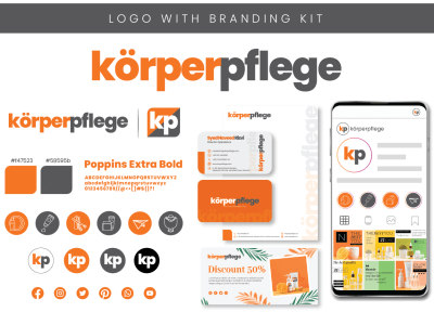 A killer signature logo and social media kit
