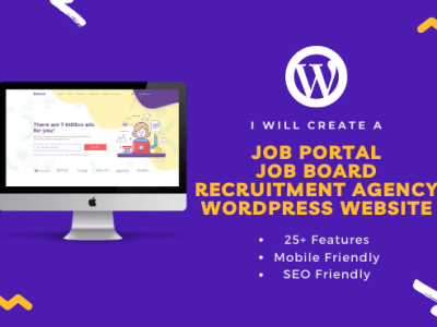 Job posting or job board wordpress website | Upwork