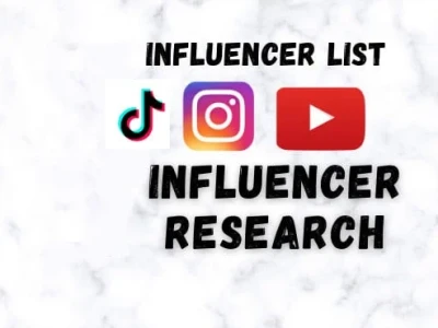 Best Instagram and TikTok Influncers according to your niche