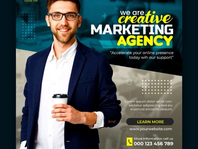 Modern & stylish Instagram & Facebook post design