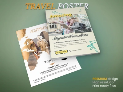 A professional eye-catching poster design within 6 hours