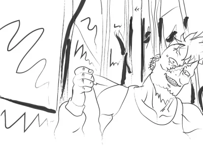 A Custom Film, Action, Game, Movie, Cartoon style storyboard