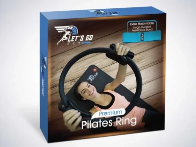 Premium packaging box design, print ready dielines and 3D packaging mockup
