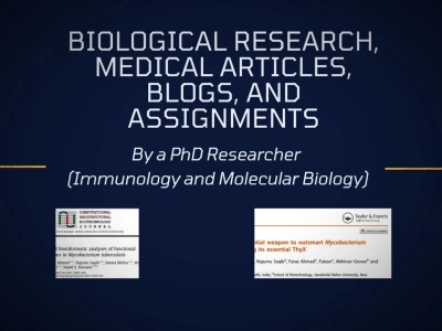 Data analysis for the raw sequencing data, graphs and content in biology