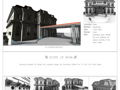 3D Revit Model From 3D Max File