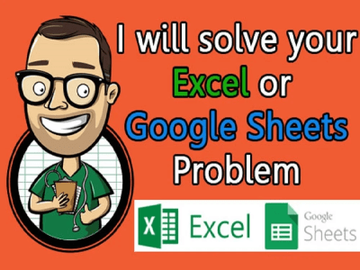 Data entry expert to help you in excel or google sheets tasks