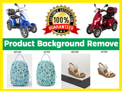Background removal and product Photo Editing-Retouching