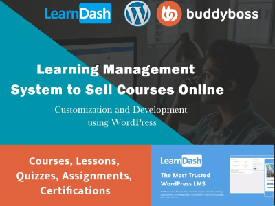 WordPress Website with LearnDash and BuddyBoss to sell Courses Online