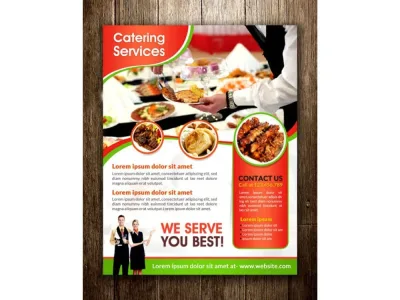 Professional company profile/catalog or menu design.