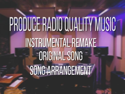 Complete produced songs for any genre with any instrument