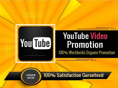 Organic youtube video promotion and marketing